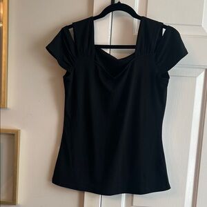 Chic Black Women's Blouse